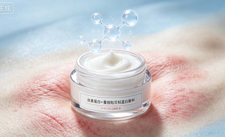 丝素蛋白 + 重组贻贝粘蛋白敷料 OEM，加速创面愈合定制配方