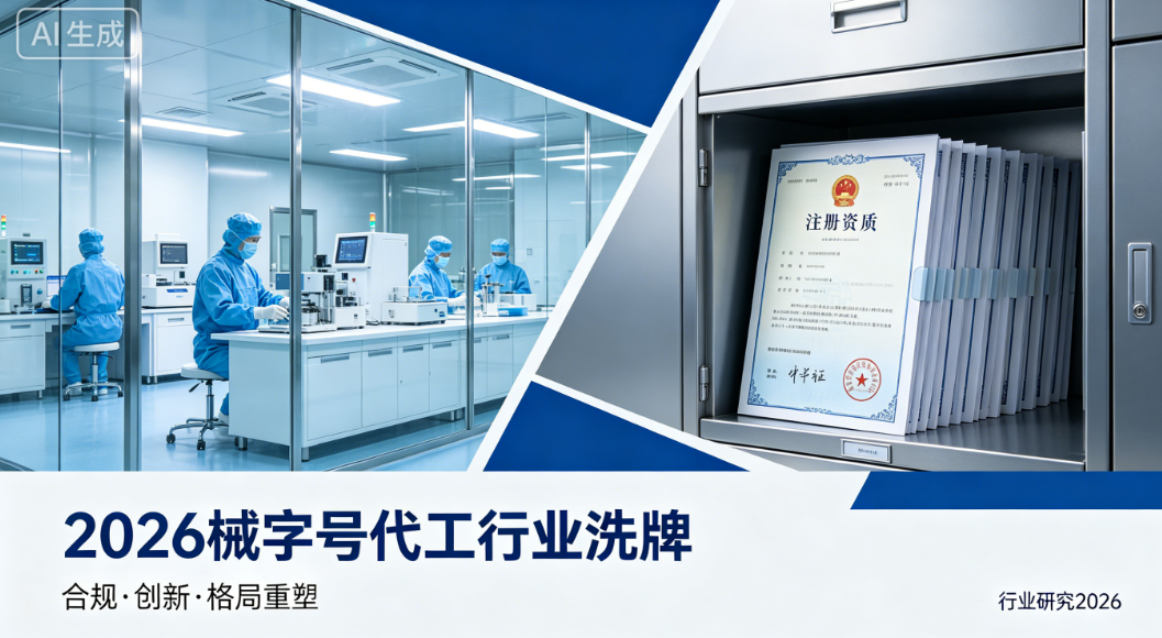 2026 械字号代工行业洗牌：无菌车间、注册资质成品牌合作硬性门槛