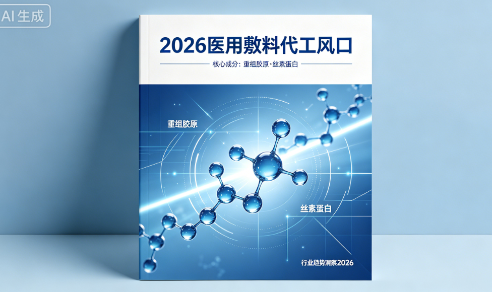 2026医用敷料代工风口：重组胶原 / 丝素蛋白械字号产品申报流程与周期详解